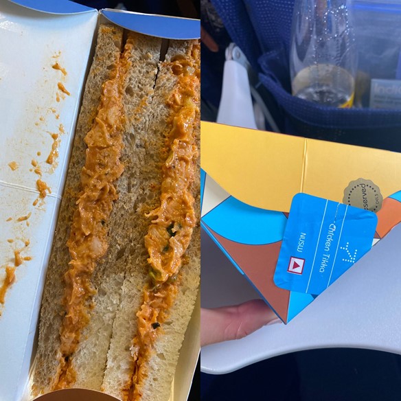 IndiGo サンドイッチ